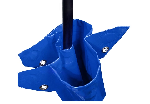 Гибкая складная воронка ПВХ для работы с токсичными жидкостями