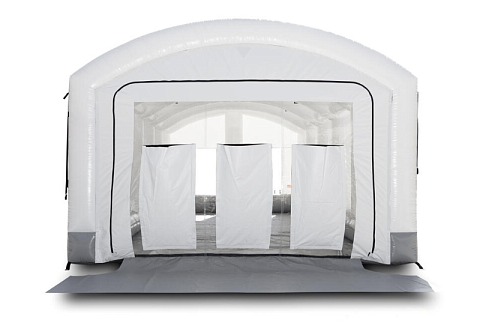 Надувная камера (палатка) ПВХ для покраски и ремонта автомобиля 9,2х5,2 м