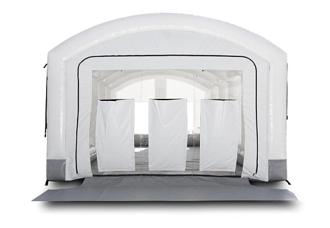 Надувная камера (палатка) ПВХ для покраски и ремонта автомобиля 9,2х5,2 м