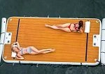 Фотография Надувная плавающая платформа с ЭВА покрытием из AIRDECK (DWF) ТаймТриал