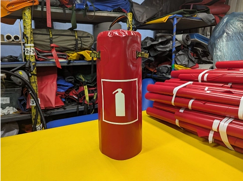 Чехол для огнетушителя ОП-35 из ПВХ (защитный, герметичный)