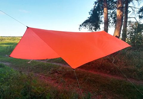 &quot;ОКСИ&quot; - легкий туристический походный тент (навес) из Оксфорда от дождя