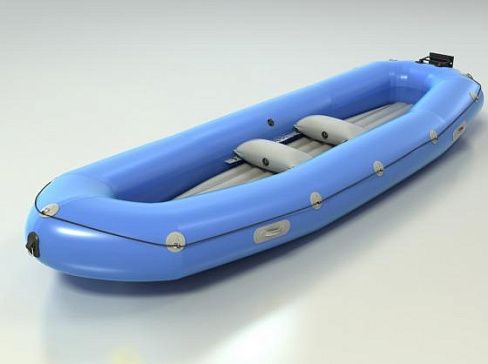 &quot;ЭЛОРА&quot; - экспедиционная надувная лодка из ПВХ с надувным дном с самоотливом (НДНД)