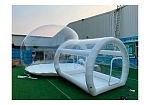 Фотография Надувная прозрачная купольная палатка "BUBBLE ШАР" для праздников, мероприятий, фотосессий из ТПУ (TPU) 0,7 мм ТаймТриал
