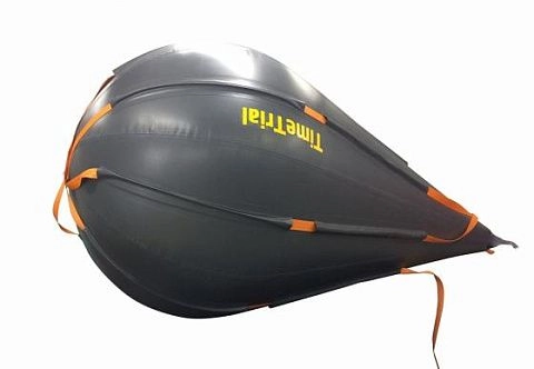 Понтон надувной парашютного типа для водолазов, подъема из воды грузов