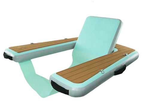 Надувное кресло для отдыха на воде