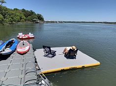 Фотография Надувная платформа AirDeck для активного отдыха на воде из AIRDECK (DWF) ТаймТриал
