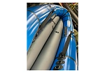Фотография "ЭКШН-335" - одноместная надувная лодка ПВХ или ТПУ с надувным дном с самоотливом (НДНД) из ПВХ (PVC) ТПУ (TPU) 210D ТПУ (TPU) 420D ТаймТриал
