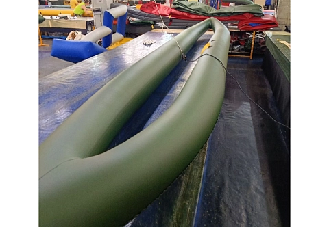 «ЩУКАРЬ-540» - четырехместный легкий надувной паккаяк (пакрафт) из ПВХ