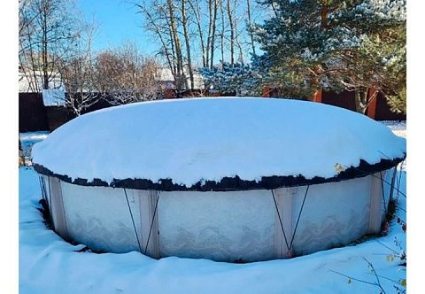 Зимний защитный тент (навес) 