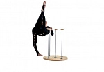 Фотография Цирковая трость пятигранная для стойки и упражнений на руках из ДЕРЕВО ТаймТриал