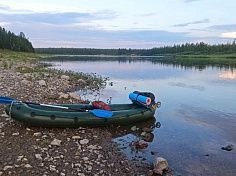 Фотография "EXPEDBOATS АРГОН-300" - надувной пак-каяк из ТПУ или ПВХ для экспедиций из ткань ПВХ (PVC) ткань ТПУ (TPU) 210D ткань ТПУ (TPU) 420D ТаймТриал