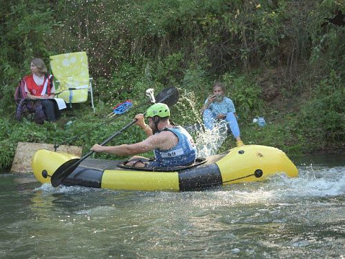 Чемпионат Ворота в Осень на р.Воря на пакрафтах Кайман