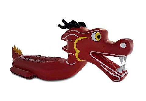 &quot;КИТАЙСКИЙ ДРАКОН-ДАБЛ&quot; - надувные зимние, водные сани дубль-банан для катания за снегоходом, квадроциклом, катером