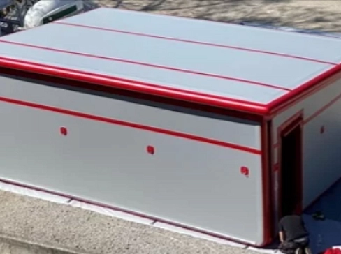 Надувной модуль, палатка, дом из AirDeck (воздушная палуба)