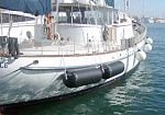 Фотография Надувной (пневматический) швартовой цилиндрический кранец из ПВХ для швартовки лодки, катера, яхты из ПВХ ТаймТриал