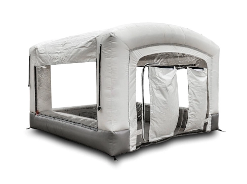 Надувная камера (палатка) ПВХ для покраски и ремонта автомобиля 3,6х3,6 м