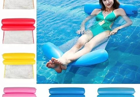 Надувной плавающий гамак