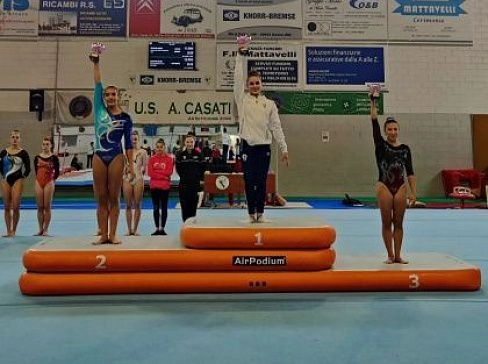 Надувной мобильный спортивный пьедестал почета, подиум для награждения. Многофункциональный