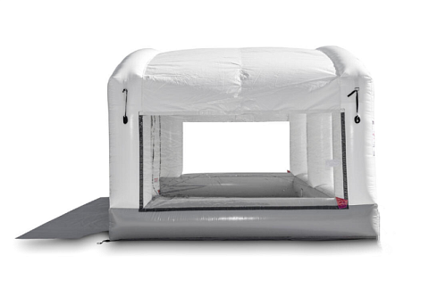 Надувная камера (палатка) ПВХ для покраски и ремонта автомобиля 3,6х4,5 м
