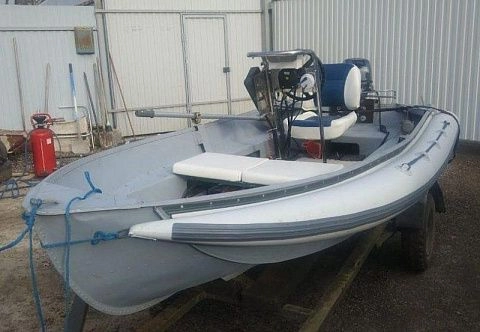 Надувной фальшборт (були) из ПВХ для алюминиевого катера, пластиковой лодки