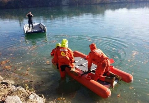 Надувные спасательные носилки для МЧС из AirDeck Drop Stitch для спасения на воде, льду