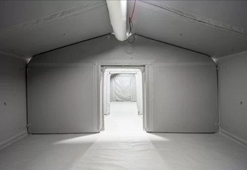 Надувная спасательная палатка из AirDeck