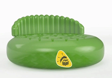 Надувное круглое бескаркасное кресло из ПВХ