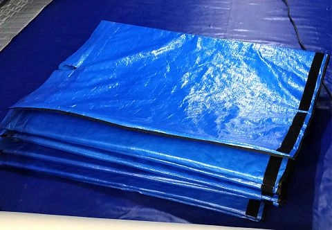 Утеплитель для пола в пневмокаркасную палатку