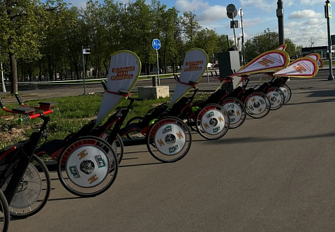 Беговая спортивная тандемная коляска TimeTrial