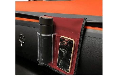 Кармашек с прозрачными 2-я отсеками на ликтрос