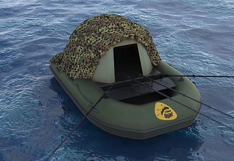 Надувной плот, рыболовная платформа под палатку для рыбалки RAPTOR