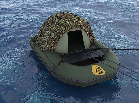Надувной плот, рыболовная платформа под палатку для рыбалки RAPTOR