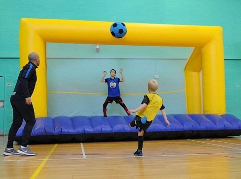 Надувные футбольные ворота для детей, взрослых