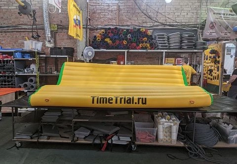 Надувной плавающий шезлонг - лежак для развлечений на воде