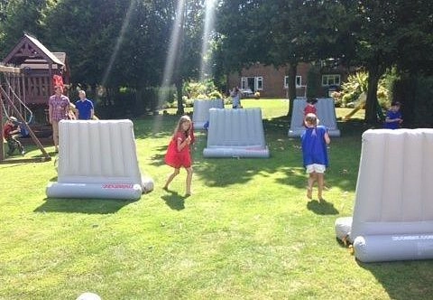 Надувная фигура для соревнований «SuperWall» в пейнтбол, лазертаг