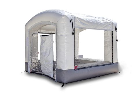 Надувная камера (палатка) ПВХ для покраски и ремонта автомобиля 3х3 м