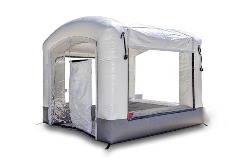 Надувная камера (палатка) ПВХ для покраски и ремонта автомобиля 3х3 м