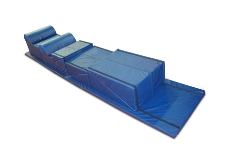 Комплект поливалентных матов и модулей (2мата основа +11матов различной конфигурации) для использования в спортивном зале детского сада, школы или спортивного клуба