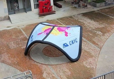 Надувной шатер для мероприятии с герметичным пневмокаркасом