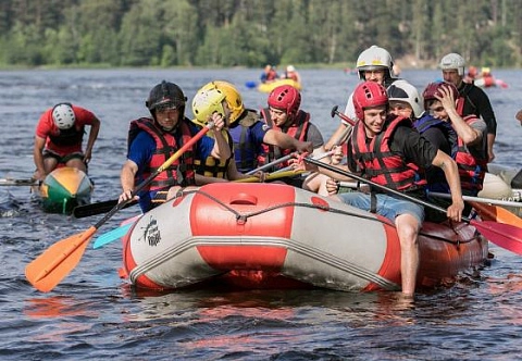 Надувные рафты TimeTrial (лодка для сплава, рафтинга) размеров 13F-20F