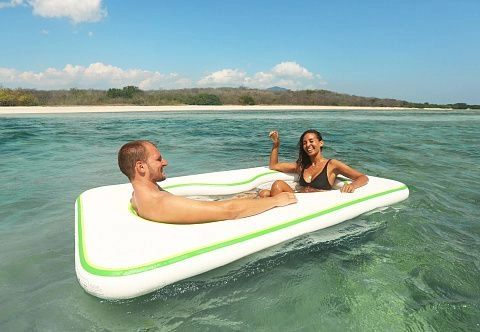 Надувной двухместный бассейн для открытой воды с сиденьями