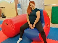 Фотография Надувной гимнастический фляк-тренер «Сальтуй» из ПВХ (PVC) ТаймТриал