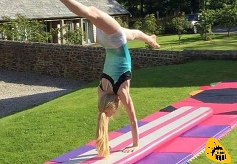 Надувное гимнастическое бревно «Курбет»