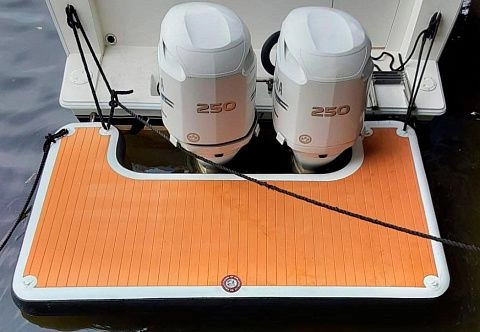 Надувная платформа для катера