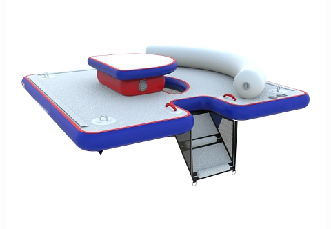 Надувной комплект мобильной мебели для отдыха на воде Бизнес