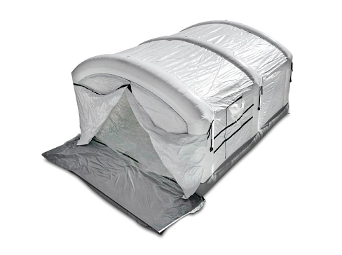 Надувная камера (палатка) ПВХ для покраски и ремонта автомобиля 5,2х4,9 м