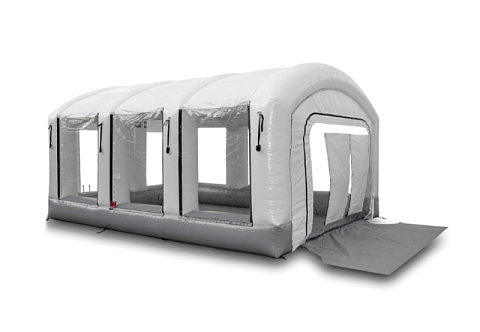 Надувная камера (палатка) ПВХ для покраски и ремонта автомобиля 5,5х4,6 м