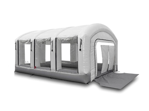 Надувная камера (палатка) ПВХ для покраски и ремонта автомобиля 5,5х4,6 м