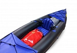 Фотография "ВЕГА-3" - семейная быстроходная надувная байдарка с надувным дном (трех, четырехместная) для водных походов, сплавов, морю из ПВХ (PVC) ТаймТриал